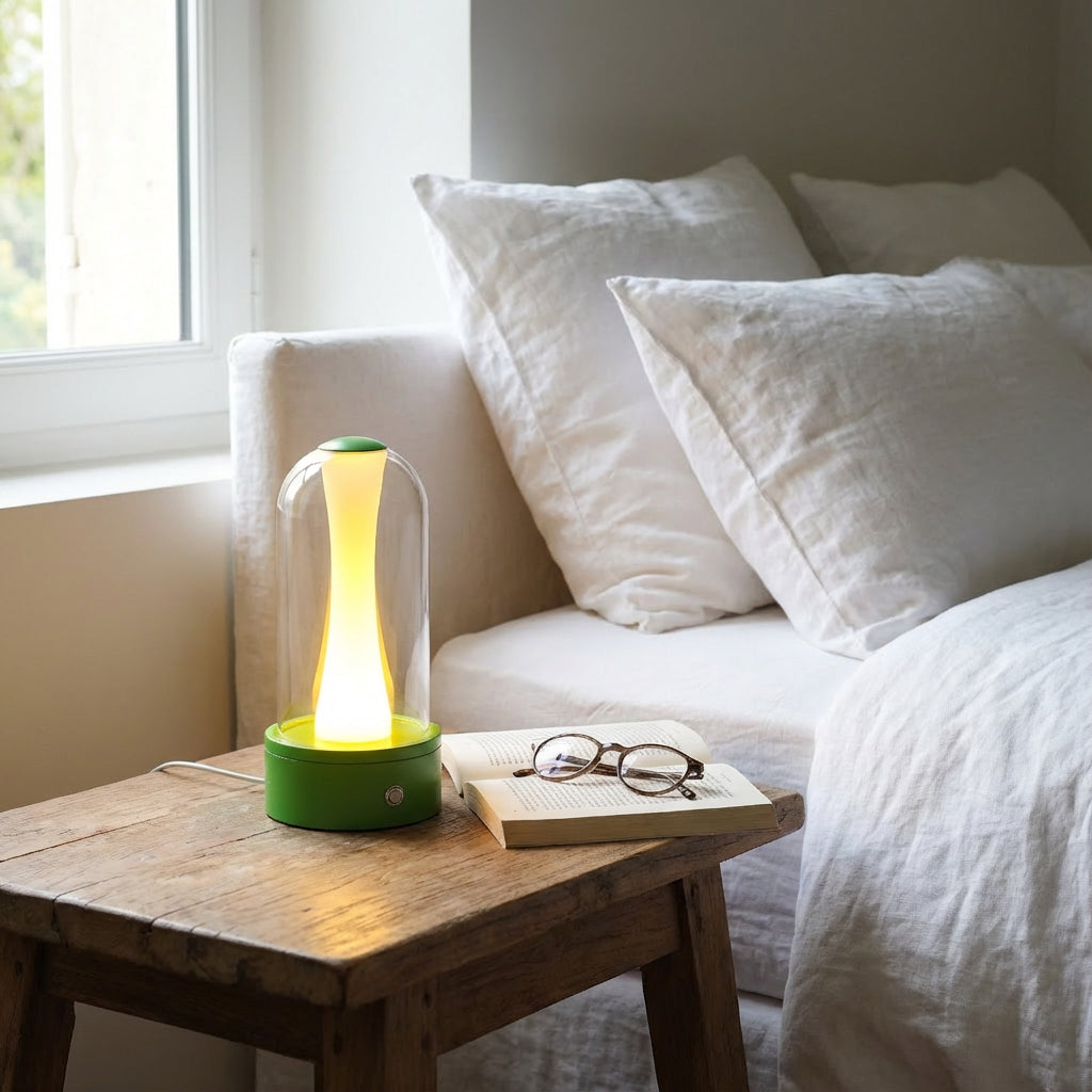 Pistil – Rechargeable Table Lamp with Botanical Design, Soft Dimmable Light