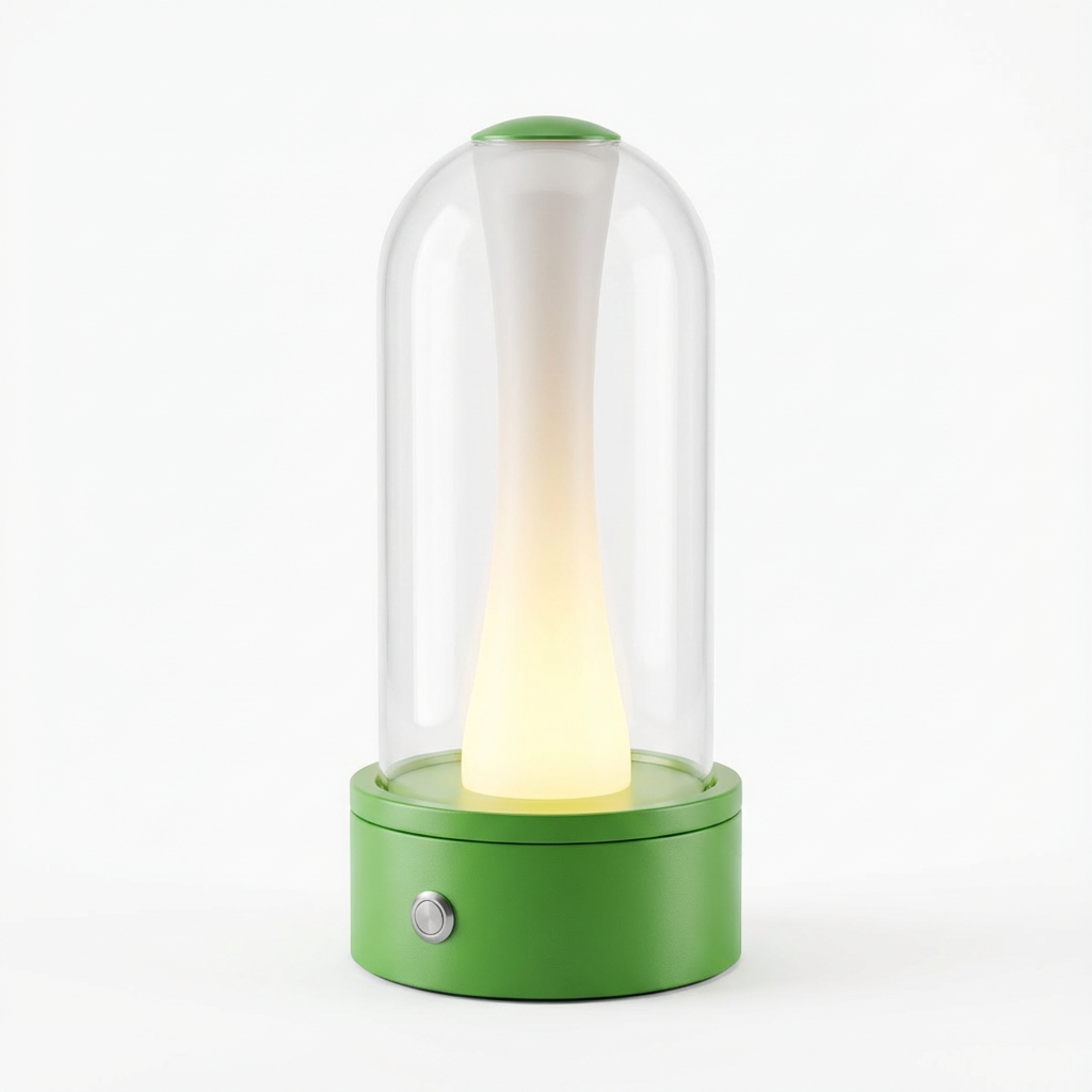 Pistil – Rechargeable Table Lamp with Botanical Design, Soft Dimmable Light