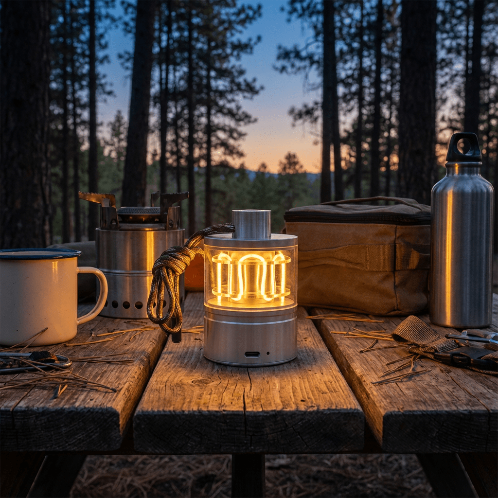 Filament – Rechargeable Table Lamp with Warm 2200K Light