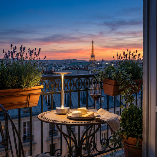 Chevalier— Cordless Table Lamp · Touch Control · Soft Fade-In Lighting