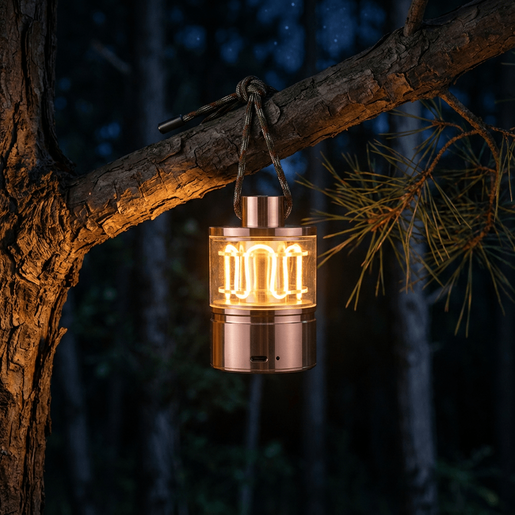 Filament – Rechargeable Table Lamp with Warm 2200K Light