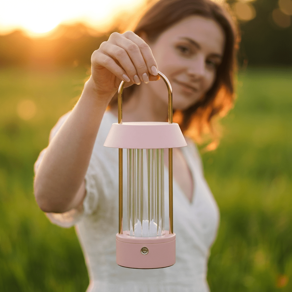Portée — Rechargeable Portable Lamp with Soft Ambient Light