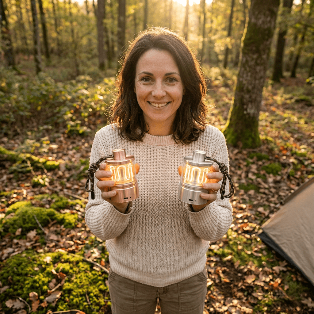 Filament – Rechargeable Table Lamp with Warm 2200K Light