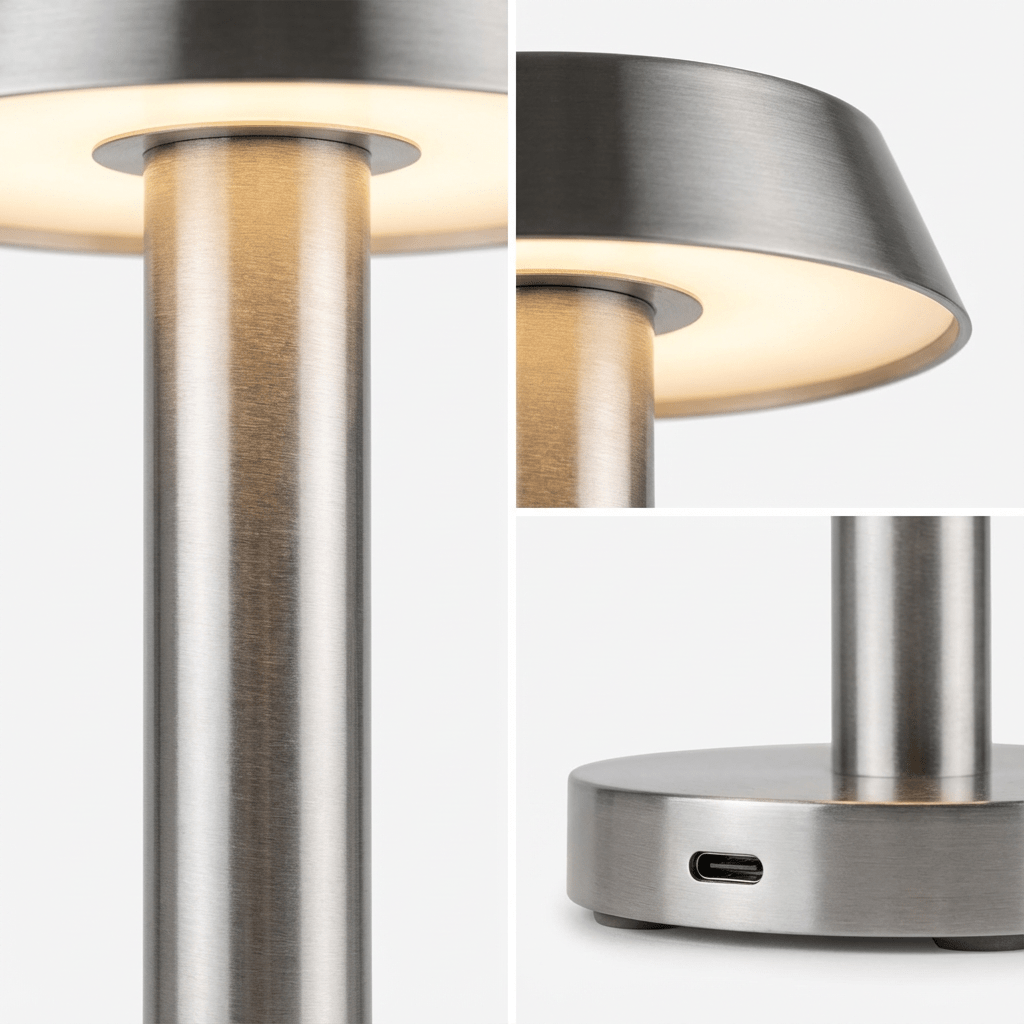 Le Soir – Rechargeable table lamp, soft light for the evening