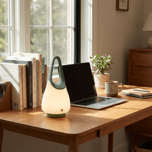Anse — Rechargeable Table Lamp with Handle & Soft Ambient Light