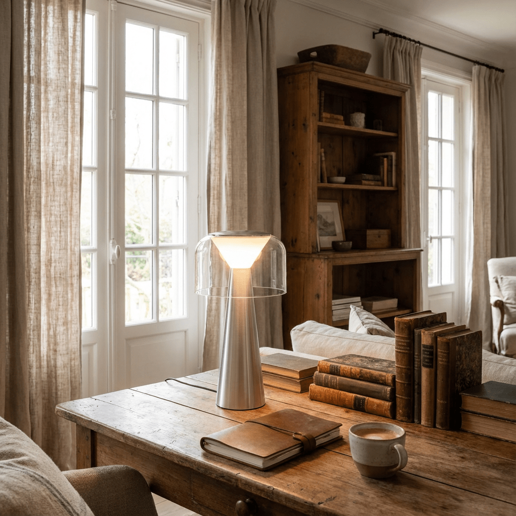 Clair-Obscur – Rechargeable Dimmable Table Lamp