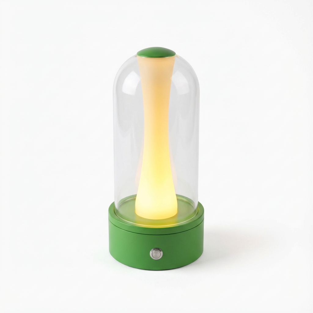 Pistil – Rechargeable Table Lamp with Botanical Design, Soft Dimmable Light